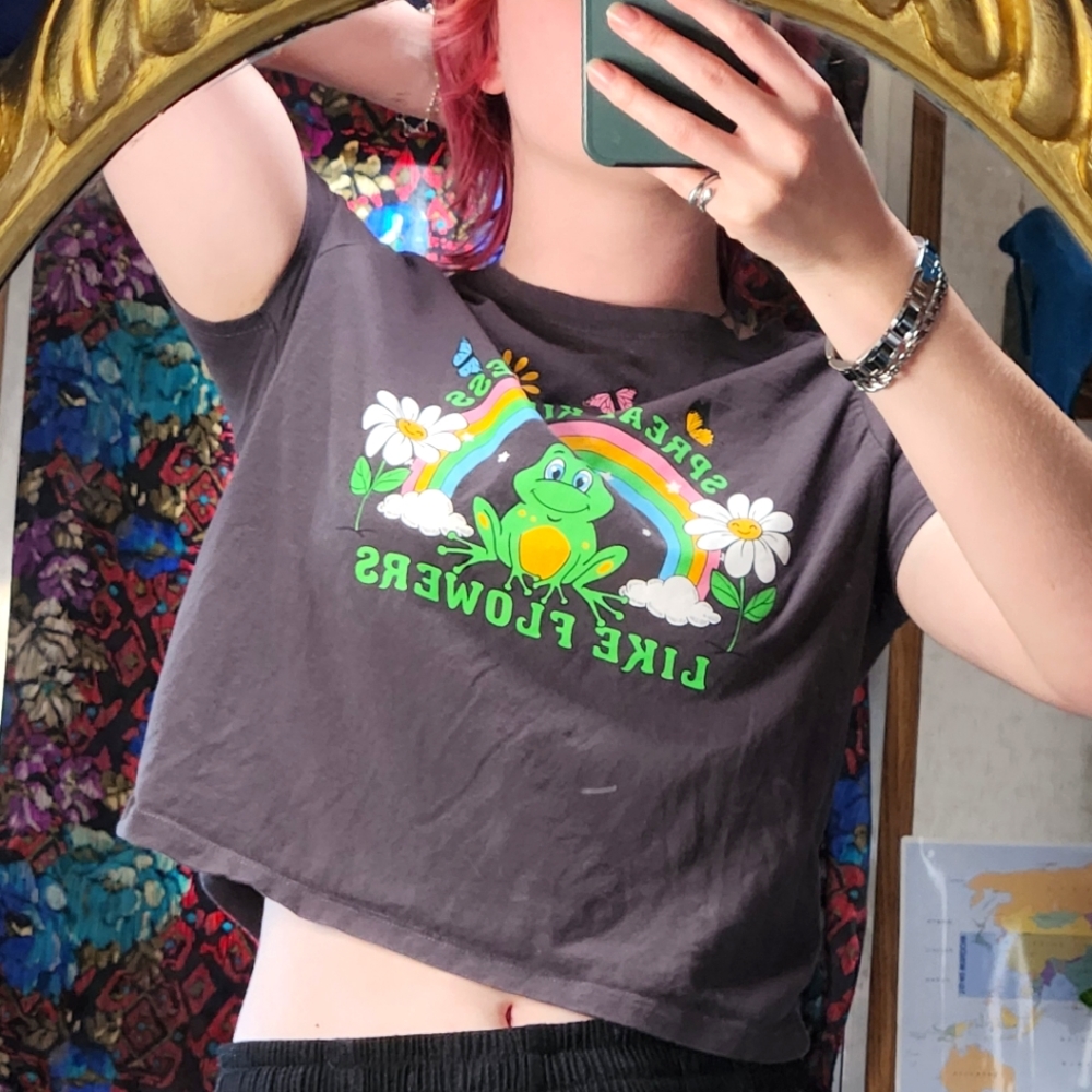 CROP TOP🐸 - Picture 2 of 6